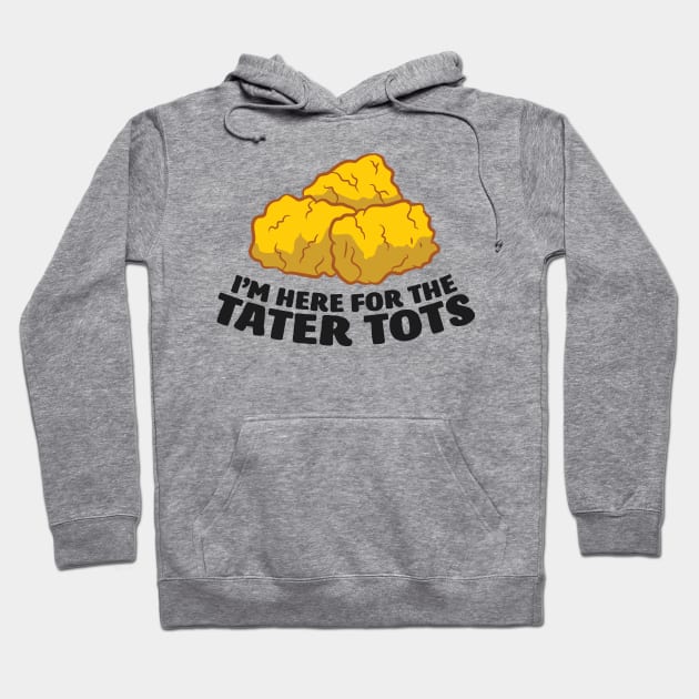 I Just Really Like Tater Tots Funny Potato Hoodie by EQDesigns